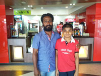 family vishnu and Isha